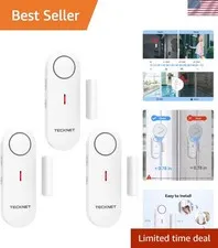 Door Alarms for Kids Safety, Window Alarm Pool Alarms Door Alarm for Home Sec...