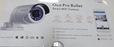 OCO PRO BULLET OPHWB-16US 2MP Wi-Fi 1080P WIRELESS SURVEILLANCE SECURITY CAMERA