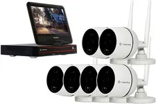 (2024 Upgraded Ver.) [8CH] Crystal Vision CVT808A-61C 1080P Full HD Wireless Sur