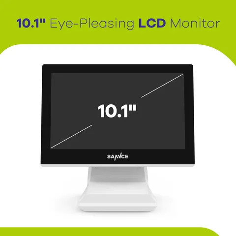 SANNCE 2K HD 10 Channel NVR, 10.1'' LCD Monitor, Smart Motion Alerts, 2TB