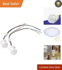 Ceiling Mount Motion Sensor Switch - Smart Induction Lighting for Home & Garage
