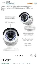 Swann 16-Channel HD DVR System With 12 pro T-582 1080 HD cameras