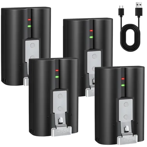 4PCS Replace Battery V4 For Ring Battery Doorbell Plus/Pro, Video Doorbell 2/3/4
