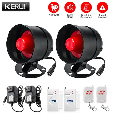 Wireless Home Intrusion Alert System Kit with Door/Window Sensors Smart Alarm