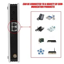 ♡ Wireless To Wired Telephone Box GSM 24‑Hour Work Can Connect The Phone Box
