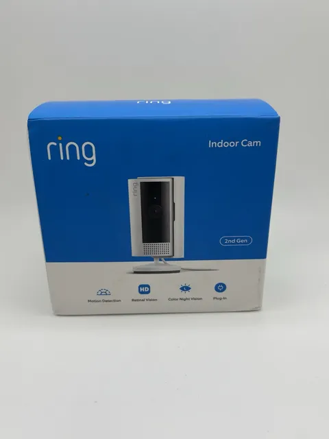 Ring Indoor Cam 2nd Gen White Security Camera BRAND NEW IN BOX