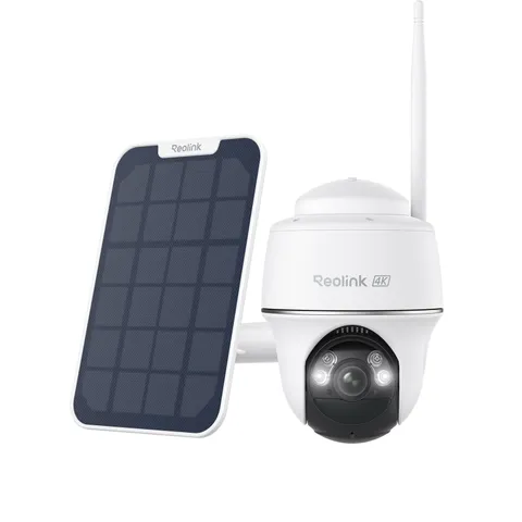 Reolink Argus PT Ultra 4K Battery Solar Wireless Outdoor Wi-Fi Security Camera
