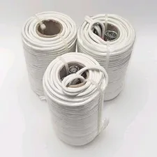 Q-See HD Camera (3) x 60FT' Cable Rolls, Power Supply CABLE ONLY