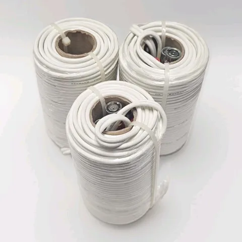 Q-See HD Camera (3) x 60FT' Cable Rolls, Power Supply CABLE ONLY