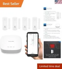LoRa Smart Door Sensor Starter Kit: - 1/4 Mile Open-Air Range, Door Left-Open...