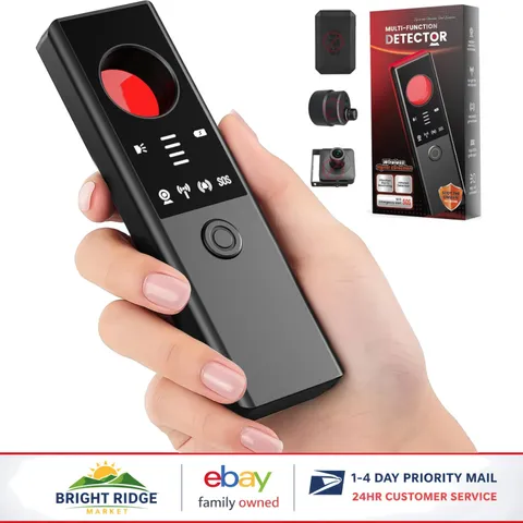Portable Camera and GPS Tracker Detector with Adjustable Sensitivity Levels