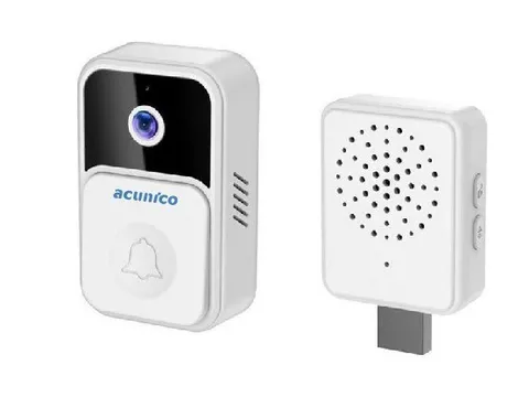 Intercom Mini Doorbell Toya With Camera Wifi on Cell Phone Wireless Video