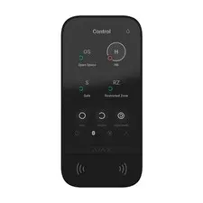 Ajax KeyPad TouchScreen Wireless Keyboard with Touch Screen (Black)