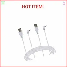 PDEEY 13 FT Power Cord for Ring Stick up Cam Plug-in Security Camera Indoor Outd