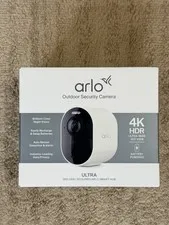 Arlo Ultra Add On Security Camera 4K HDR (3rd Gen, 2025 Release) Wireless, 1 Cam