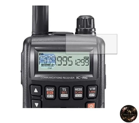 Leipsden Blue Shield Protective Film for ICOM IC-R6 Portable Wideband Handheld