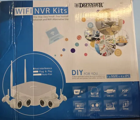 wifi wireless home security camera nvr system