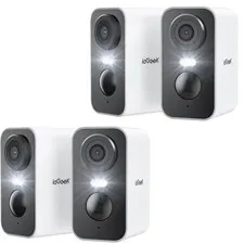 4PCS ieGeek Outdoor 2K Wireless Security Camera Home Battery CCTV System,Alexa