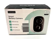CURISEE Wire-Free Smart Battery Camera w/ Two Way Audio Weatherproof