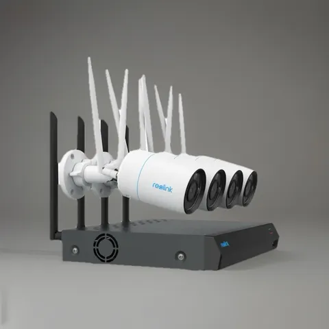 Reolink 4K Smart Wi-Fi 5 Security System Kit – 12-Ch NVR (2TB) & 5x 8MP Cameras