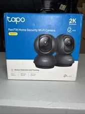 Tapo C211 Pan/Tilt Indoor Wi-Fi 2K Camera 2-Pack Motion Track Night Vision