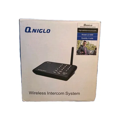 1-4PC 10Channel Call All Wireless Intercom System for Home Offices Room Talking