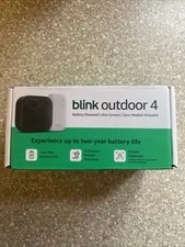 New Blink Outdoor 4 (4th Gen) Smart Security Camera Wire Free W/ Sync Module