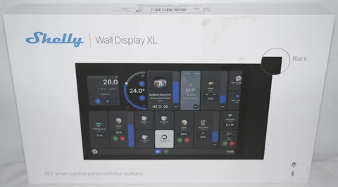 New Shelly Wall Display XL 10.1" In-Wall Smart Home Control Panel w/Touchscreen