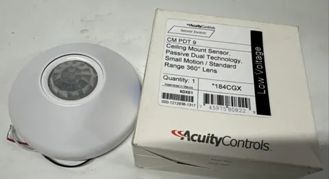 SensorSwitch CMR PDT 9 Ceiling Mount PIR Occupancy Motion Sensor 360° 24v Input