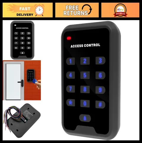 Proximity RFID Access Control Keypad 125KHz - 1000 Users for Home Office Securit