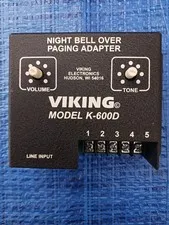 Viking K-600D Night Bell Over Paging Adapter