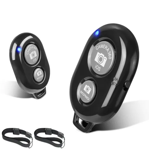 2 Pack Wireless Camera Remote Control - Wireless Remote for iPhone & Android Pho