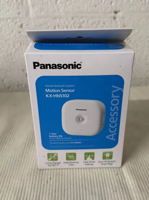 Panasonic KX-HNS102 Wireless Home Network Motion Sensor - New in Box