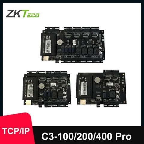 ZKTeco C3-Pro Series 1 to 4 Doors Access Control Board Door Access System TCP/IP