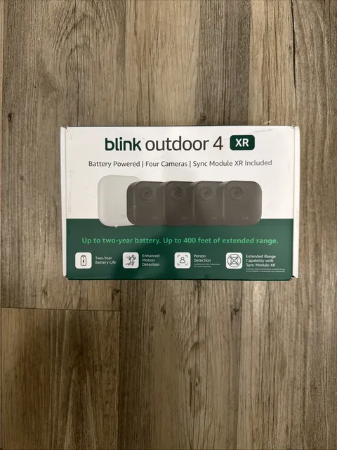 Blink Outdoor 4 XR  - 4 Camera System w/Sync Module XR