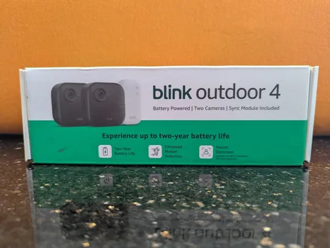 Blink Outdoor 4 HD Smart Security Wireless 2 Camera New