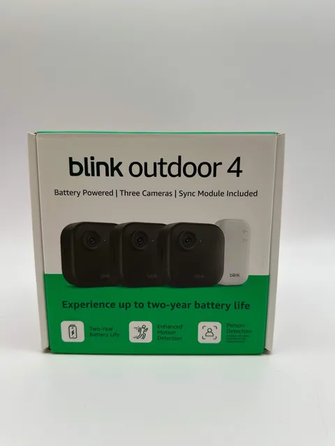 Blink Mini Indoor 1080p Wireless Security Camera Black New In Box