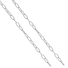 hannger 304 Stainless Steel Chain, 5/64" × 6.6' 5/64 In x 6.6 Ft, 2 Pack