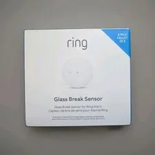 Ring Glass Break Sensor 2 Pack Wireless Smart Home Security Alarm Z Wave New