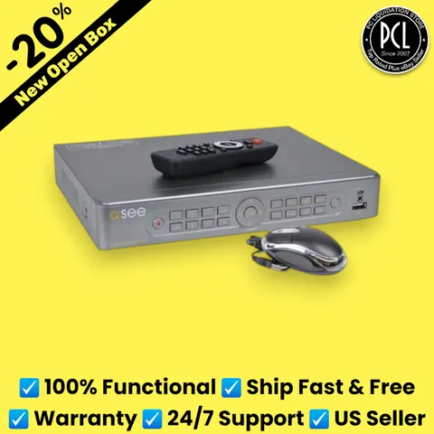 ✅ Q-See QT5440 4-Channel 500GB Network Digital Video Recorder NTSC/PAL H.264 ✅