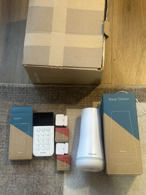 SimpliSafe SSBS3 Wireless Alarm System w/ Keypad, Base & Entry Sensors