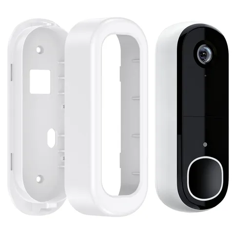 Adhesive Doorbell Camera Mount for Arlo Video Doorbell 2K (2nd Gen), No-Drill...