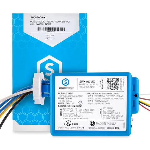 SENSORWORX Power Pack with Auxiliary Switch Input, SWX-900-AX, Switches 20A, ...