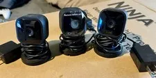 Blink Mini 3-Pack Indoor Wired Security Cameras 1080p Color Wi-Fi Audio Black