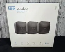 blink outdoor camera Battery Powered 3 Camera System. *untested *