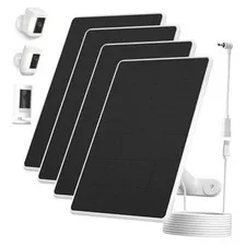 Solar Panel for Ring Camera, 6W Solar Charger for Stick Up & Spotlight Cam |