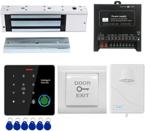 Door Access Control System IP67 Waterproof RFID Fingerprint Keypad Exit Button