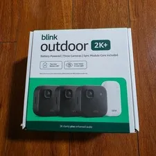 BLINK OUTDOOR 2K+ WIRELESS SECURITY CAMERA - 3 CAMERA SYSTEM