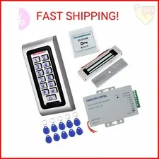 HFeng Door Access Control System Kit IP68 RFID Keypad Waterproof Outdoor + 180KG