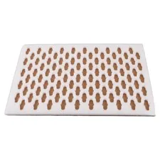 Shipping Insert - 100 Cells Speaker Shockproof EPE Foam Holder - Cardboard Base